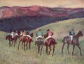 chevaux de course dans un paysage 1894 Edgar Degas